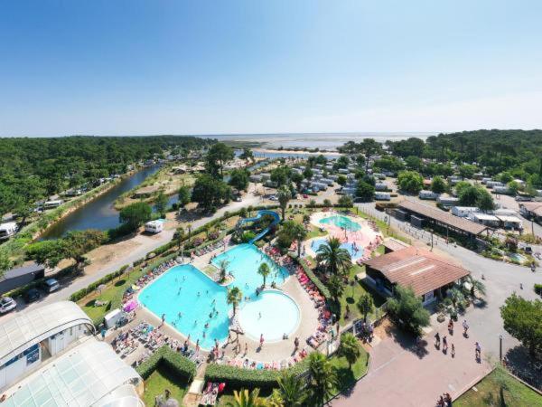 Mobil Home Xxl - Bord Lac - Camping Les Viviers - Lege Cap Ferret Luaran gambar