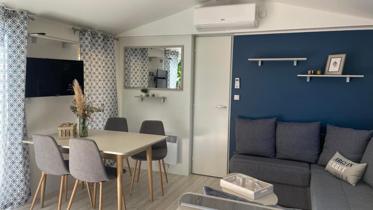 Mobil Home Xxl - Bord Lac - Camping Les Viviers - Lege Cap Ferret Luaran gambar