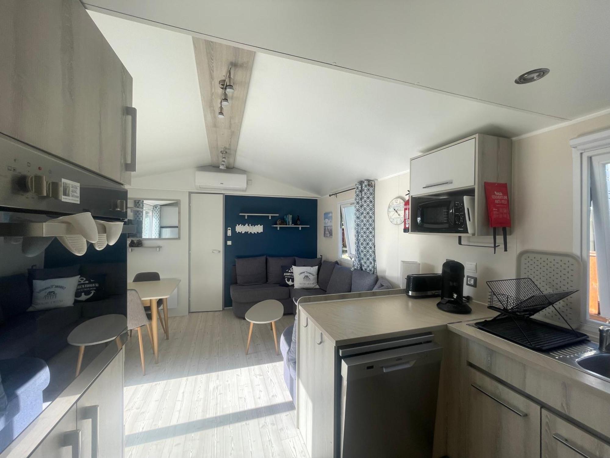 Mobil Home Xxl - Bord Lac - Camping Les Viviers - Lege Cap Ferret Luaran gambar